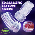 Automatic Sucking Male Masturbator Cup - Blowjob Sex Toys For Men With 9 Suction & 9 Vibration Modes, 3D Texture & Led Pocket Pussy Automatic Adult Male Sex Toy Stroker Penis Pump Enlarger