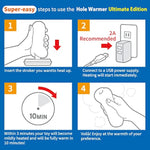 Hole Warmer Ultimate Edition, Fast Heating Stick For Male Masturbator, Waterproof Safe Onahole Warm Control For Pocket Pussy, Warmer Stand For Heating Masturbator Hole, Adult Care Toys