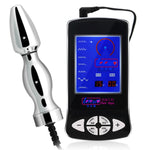 Anal Butt Plug Small Stimulation Tight Butt Plug Metal Anal Beads Prostate Bdsm Electrical Advanced Players Stimulator G Spot Toy Inserting Toys Sm Massage Kits Surprised