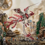 3D Metal Phoenix Bird Model Kit for Adults, Mechanical Puzzle Kit