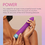 Densa Flexible Long Bullet Vibrator For Women - Female Sex Toys With 8 Vibration Modes & Boost Mode - 100% Waterproof, Magnetic Usb Charging, Liquid Silicone, Travel-Friendly Adult Toys (Purple)