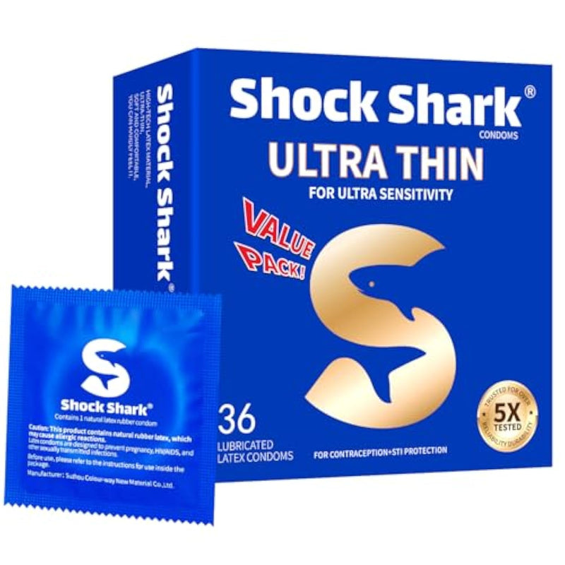 Ultra-Thin Latex Condoms 36-Pack – Premium Lubricated For Enhanced Sensation And Reliable Protection Sex Stuff