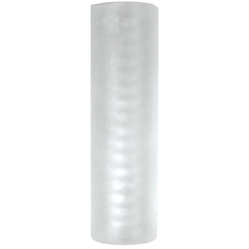 The Tube - Ultraskyn - 5.4 In. Long - Male Masturbator - Ribbed Tunnel - Better Than Your Hand - Clear