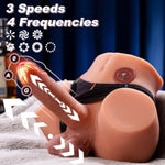 Male Sex Doll With Realistic Thrusting Dildo, Adult Torso Sex Doll With 6In Vibrating Dildo For Women G-Spot Anal Stimulation, Unisex Masturbator With Big Ass Tight Anal Sex Toy For Gay Couple