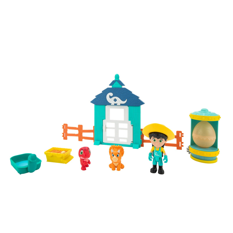 Dino Ranch Hatchery Adventure Action Figure Set, 12 Pieces
