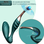 G-Spot & Clitoral Vibrator with Heating & Mini Vibrating Ball – Waterproof Massager