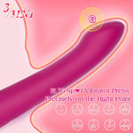 Clitoral Sucking & Licking G-Spot Vibrator – Tongue Oral Stimulator with Suction Cup