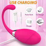 Remote-Controlled Vibrating Bullet, Wearable Panty Toy for Clitoral & G-Spot Stim