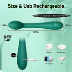 G-Spot Vibrator with 12 Vibrating Modes, Clit & Nipple Stimulator, Waterproof.