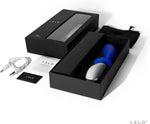 Rechargeable Prostate Massager for Men – 6-Mode Vibrating Anal Plug, Blue
