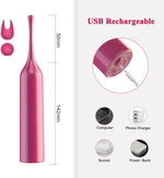 Powerful G-Spot & Clitoral Vibrator – Mini Rechargeable Massager with 10 Modes