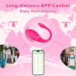 App-Controlled G-Spot Vibrator – 9 Modes, Waterproof, Remote Clitoral Stimulator