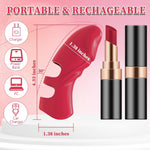 Mini Finger Vibrator – G-Spot & Clitoral Stimulator with 5 Modes, Quiet & Discreet