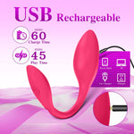 Wearable APP-Controlled Vibrator – 9 Modes, Heating, G-Spot & Clitoral Stimulation
