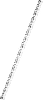 10.62 Inch Stainless Steel Urethral Sound & Bumpy Penis Plug for Men Deep Play