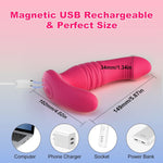 Wearable G-Spot & Clitoral Vibrator – App-Controlled Thrusting Panty Toy