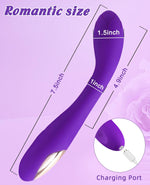 Powerful Waterproof Rose Vibrator – 10 Modes, Soft & Flexible Clitoral Stimulator