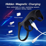 Vibrating Cock Ring for Men – 10-Mode Extender & Couples Stimulation Toy