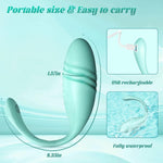 Remote Control Thrusting Egg Vibrator – 3-in-1 Silent Waterproof Vibrator for Couples