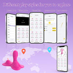 Sit & Ride Vibrator – APP-Controlled Clitoral, G-Spot & Anal Stimulator with 9 Modes