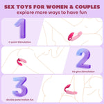 Wearable G-Spot & Clit Vibrator – Dual Stimulation, APP Remote Control Toy