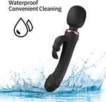 Classic G-Spot Rabbit Vibrator with 10 Modes – Soft Silicone Massager for Women