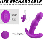 360° Rotating Wearable G-Spot & Clitoral Vibrator – Wireless, Waterproof & Rechargeable