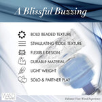Hummingbird Vibrating Masturbator Attachment – Dual-Sided Textured Massage Tool