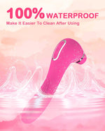 4-in-1 Clitoral Sucking & Licking Vibrator with APP Control, 9 Vibration Modes