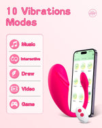 Remote Control App Vibrator – Wireless Egg Vibrator for Couples & Solo Pleasure