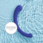 Dual Motor Arc Massager – Waterproof, Body-Safe Silicone, USB Rechargeable Vibrator