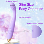 Compact Bullet Vibrator - 10 Modes, Waterproof, G-Spot & Clitoral Stimulator for Couples