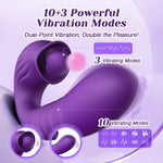 4-in-1 Thrusting G Spot Vibrator – Clitoral Stimulator with 10 Modes for Pleasure