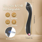 Mini G-Spot Bullet Vibrator – 10 Modes for Clitoral, Nipple & Anal Pleasure
