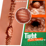 10.5 LB 2-in-1 Male Sex Doll Torso with Realistic Dildo, Testis & Tight Anal Hole