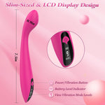 G-Spot Vibrator with 9 Vibrations & LCD Display – Waterproof Clitoral Stimulator