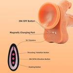 Realistic Thrusting Dildo Vibrator – Lifelike Design with Powerful Motion