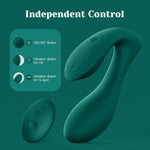 Remote Control G-Spot & Clitoral Vibrator – Dual Motor Adult Toy with 10 Modes