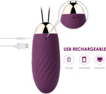 Wireless Bullet Vibrator with Remote – 26 Modes, Wearable Silicone Clitoral Massager
