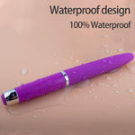 Female Pleasure Wand, 10-Speed Nipple & Clitoral Vibrator, G-Spot Stimulator