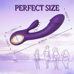 G-Spot Rabbit Vibrator with 10×10 Modes – Waterproof Clitoral & Anal Stimulator