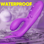 Powerful Rabbit Vibrator – Dual Motor, 10 Modes, Waterproof, G-Spot & Clitoral Stimulator