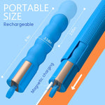 Compact Thrusting G-Spot Vibrator – 10 Vibration & 7 Thrusting Modes, Silent & Travel-Friendly