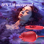 4-in-1 G-Spot Vibrator – Rose Dildo with 10 Modes for Clitoral & Anal Stimulation
