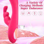 Dual Motor Rabbit Vibrator – G-Spot & Clitoral Stimulator with 10×10 Modes