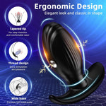 Remote Control Vibrating Butt Plug – 10 Modes, Prostate Massager & Anal Toy for Men