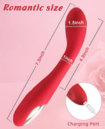 Rose Shaped Vibrator – 10 Vibration Modes, Waterproof G-Spot & Clitoral Stimulator