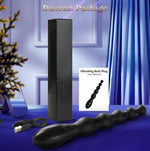 Male Anal Beads Vibrating Butt Plug – Prostate Massager with 9 Vibration Modes