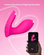 Wearable Panty Vibrator – App-Controlled Clitoral & G-Spot Stimulator for Couples