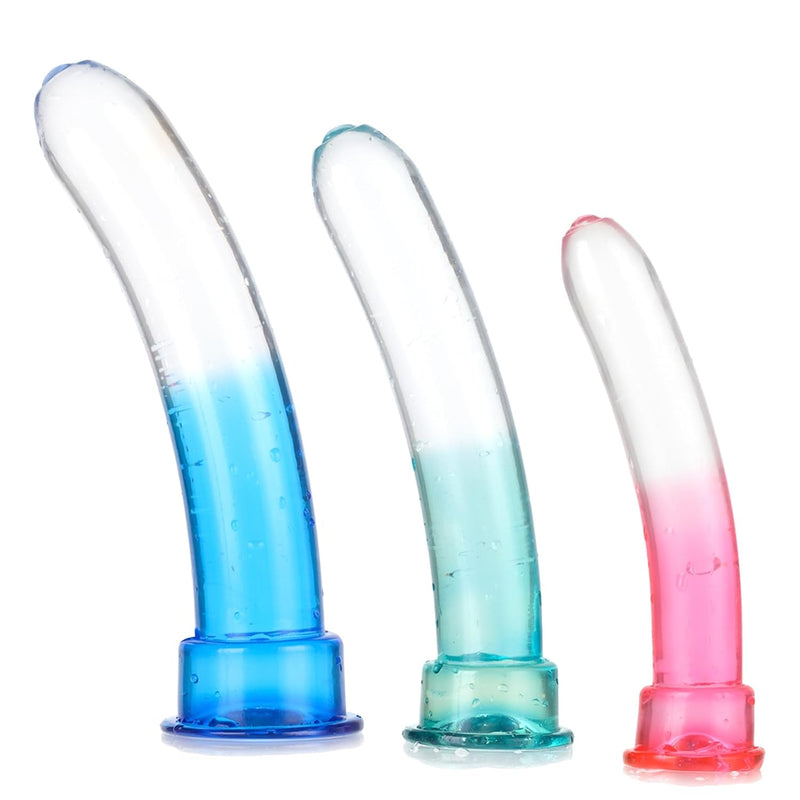 Anal Plug, Pack Of 3 Butt Plugs Training Set For Beginners Advanced Users With Cylindrical Soft Prostate Sex Toys
